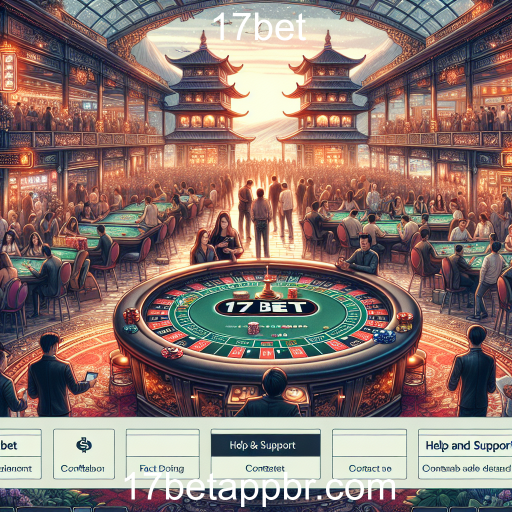 Explorando a Seção de Ajuda e Suporte da 17bet